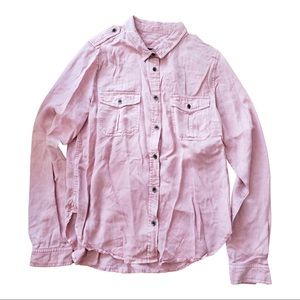 Oxford button down blouse